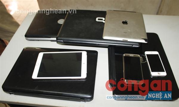 Tang vật trong chuyên án mà Đội Cảnh sát ĐTTP về TTXH khám phá thành công 