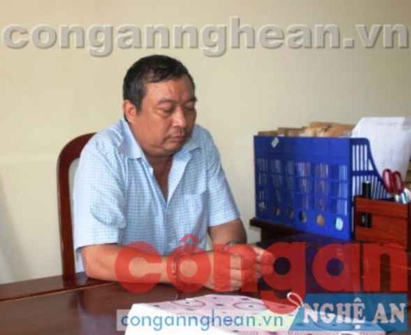 Đối tượng tại cơ quan công an 
