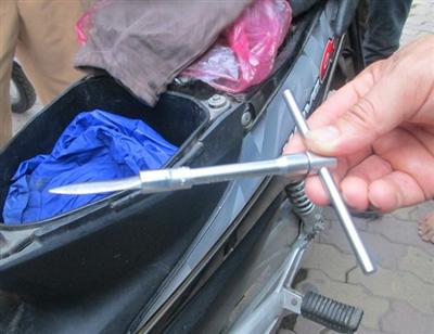 Chuyên trộm xe máy, bị công an bắt