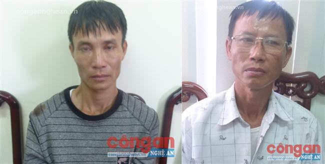 Các đối tượng bị bắt giữ