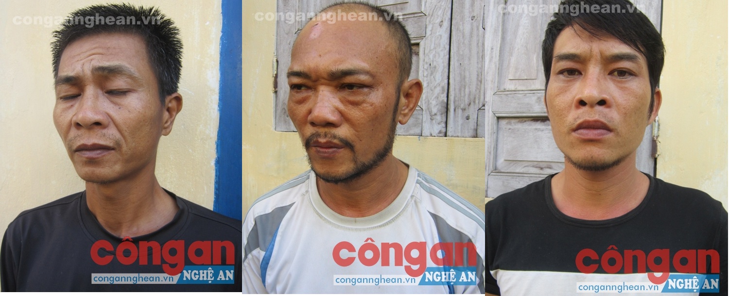 3 đối tượng trong các vụ án