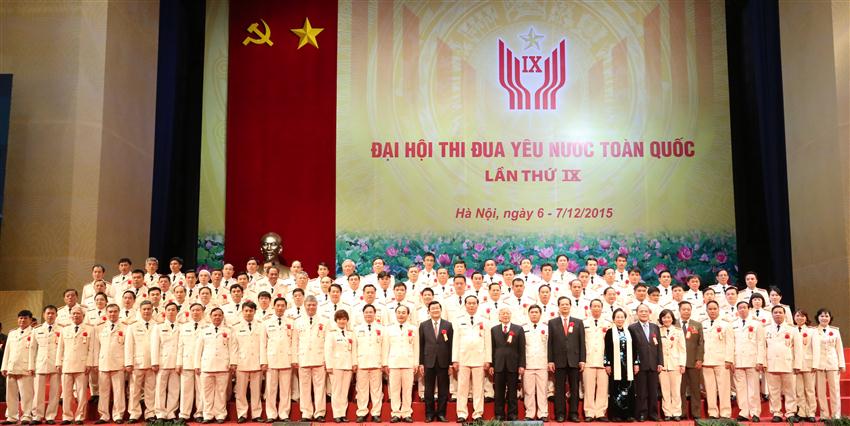 Công an Nghệ An có 4 đại biểu dự Đại hội thi đua yêu nước toàn quốc lần thứ IX
