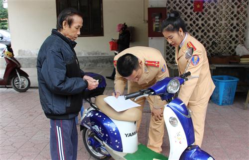 Quy trình đăng ký xe máy - mô tô điện tại Nghệ An