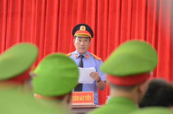 Đại diện VKS đề nghị mức án