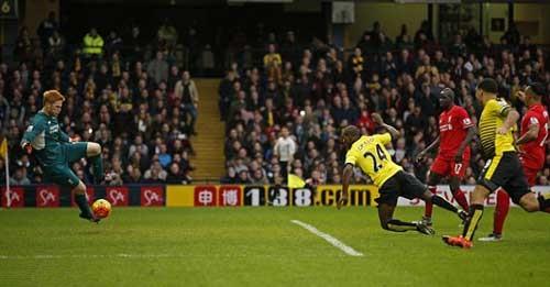 Watford - Liverpool: Hết hòa lại thua