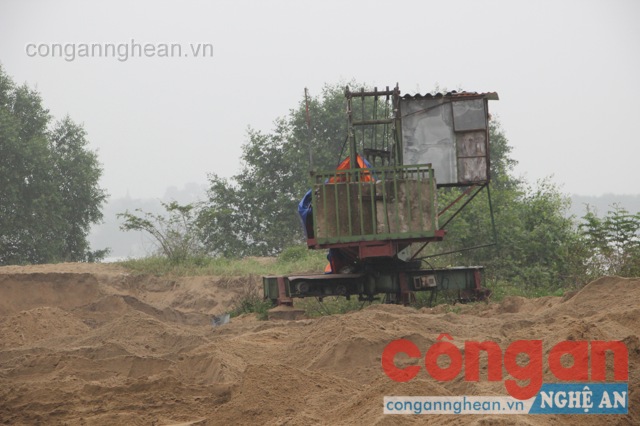 Tại thời điểm kiểm tra, doanh nghiệp Hải Phú Quân chưa tháo cần cẩu