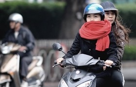 Miền Bắc đón năm mới 2016 trong giá rét