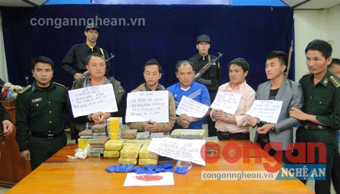 Triệt xóa đường dây ma túy quốc tế, thu 91 bánh hêrôin và 35.800 viên MTTH