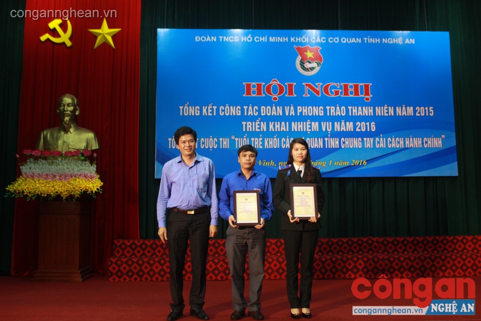 Trao giải cuộc thi 