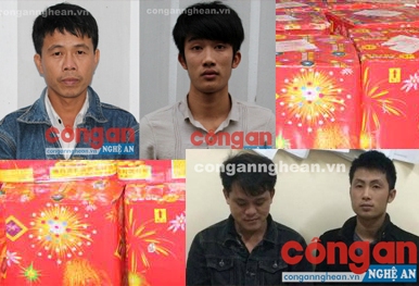 Thu giữ gần 60 kg pháo nổ