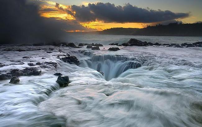 Xoáy nước ở Kauai, Hawaii