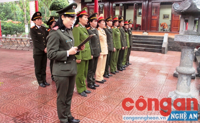 Phát huy vai trò phụ nữ Công an nhân dân