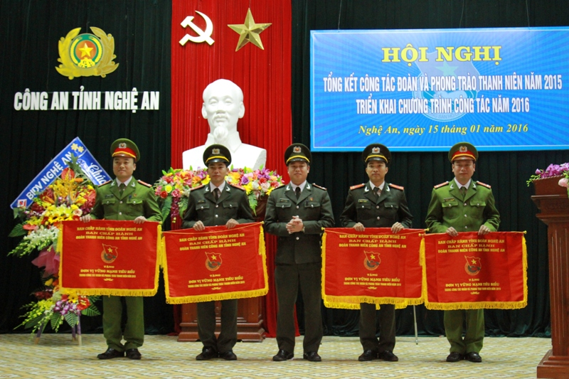 Thanh niên CA Nghệ An triển khai chương trình công tác 2016