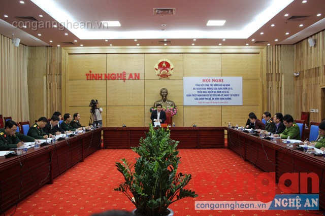 Tổng kết công tác đảm bảo an ninh, an toàn hàng không năm 2015