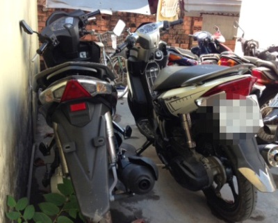 Một ngày, bắt 2 vụ trộm cắp xe máy