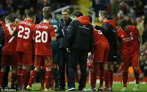 Thầy trò Klopp đã có một trận đấu khó khăn hơn nhiều so với dự tính của họ