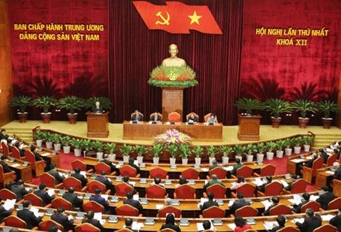 Danh sách Bộ Chính trị, Ban Bí thư, Ủy ban Kiểm tra Trung ương khóa XII