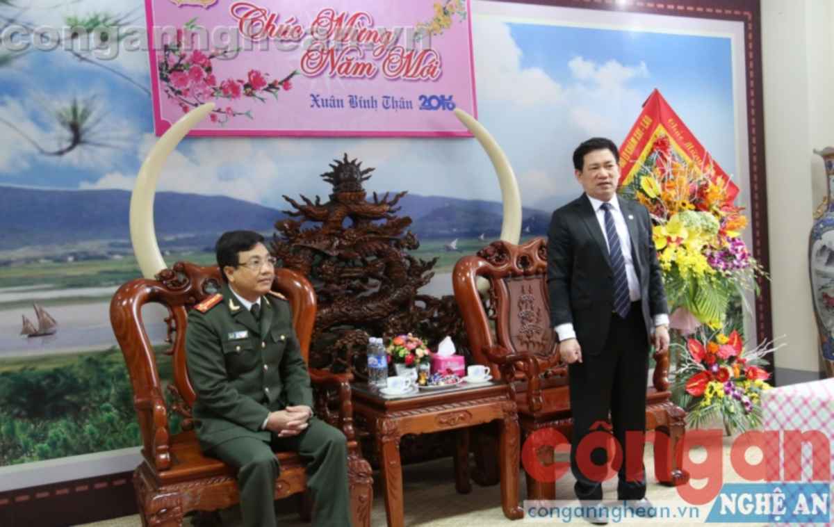 Đồng chí Hồ Đức Phớc biểu dương thành tích của Công an Nghệ An trong thời gian qua