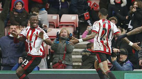 Kone có bàn thắng quyết định cho Sunderland