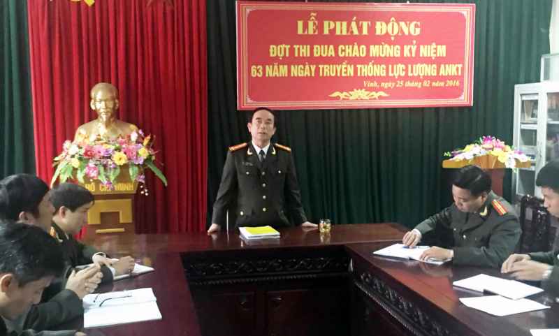 Phát động đợt thi đua chào mừng ngày truyền thống An ninh kinh tế