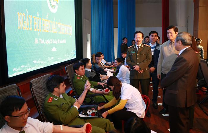 150 đoàn viên tham gia hiến máu nhân đạo