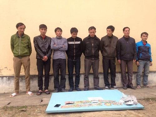 Khởi tố 6 đối tượng về tội đánh bạc