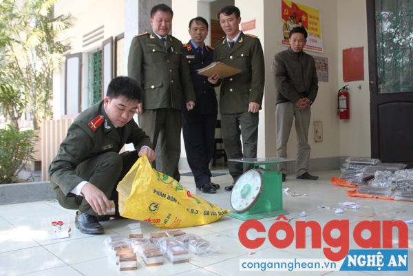 Cơ quan chức năng mở niêm phong tang vật