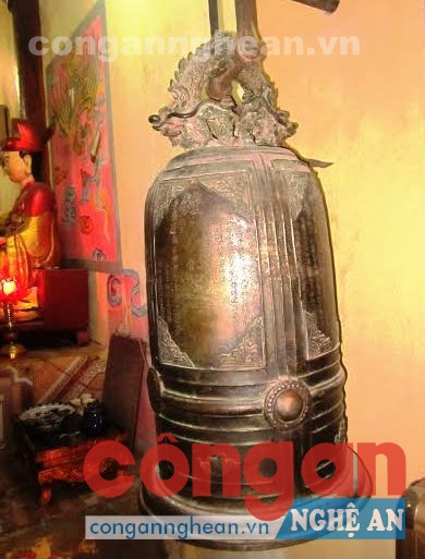 Hà Tĩnh: Phát hiện chuông đồng cổ có niên đại thời Tây Sơn