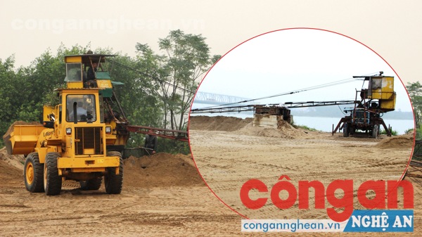 Tháo gỡ vướng mắc cấp phép cho các bến tập kết cát, sỏi