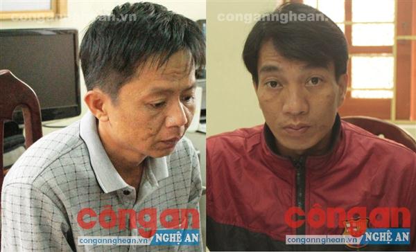 2 đối tượng Đặng Thanh Nam và Trần Xuân Lộc