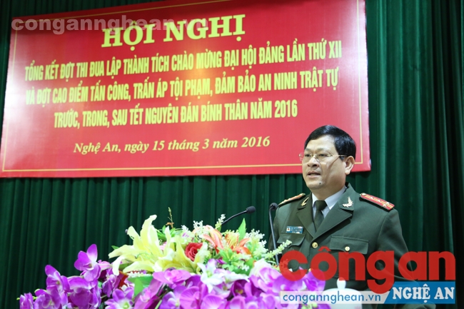 Công an Nghệ An: Tổng kết đợt cao điểm tấn công trấn áp tội phạm