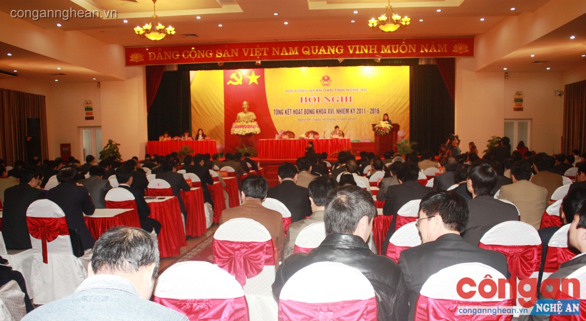 Toàn cảnh hội nghị tổng kết