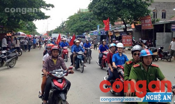 Phát huy sức mạnh của thanh, thiếu niên trong bảo vệ ANTQ