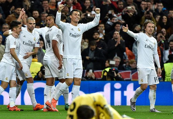Wolfsburg không phải đối thủ của Real Madrid