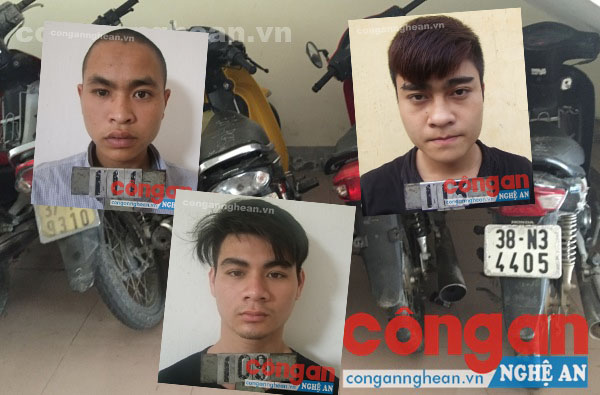 3 thanh niên 9x gây ra hàng chục vụ trộm xe máy