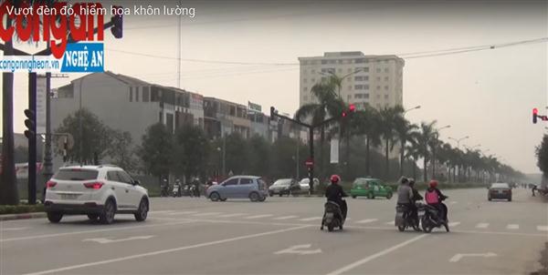 Vượt đèn đỏ, hiểm họa khôn lường