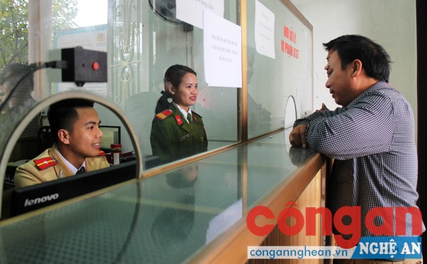 Công an TX Cửa Lò: Đẩy mạnh cải cách hành chính