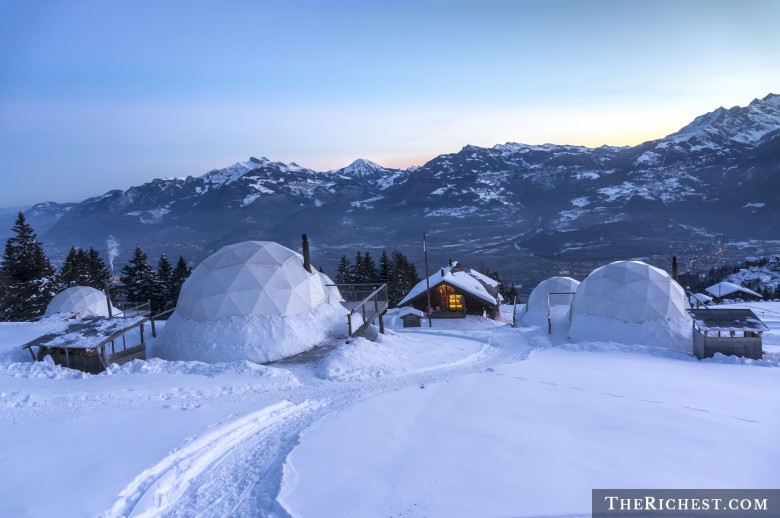 Whitepod Hotel, Switzerland