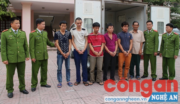 Một số đối tượng truy nã bị lực lượng Cảnh sát Truy nã tội phạm bắt giữ