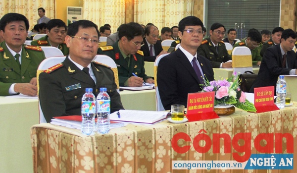 Các đại biểu tham dự Hội nghị quán triệt và triển khai Luật Phòng, chống khủng bố