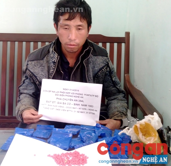 Phá Chuyên án 354L, thu 3.400 viên ma túy tổng hợp