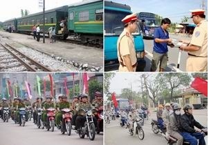 Công điện đảm bảo TTATGT dịp Giỗ Tổ Hùng Vương, 30/4-1/5