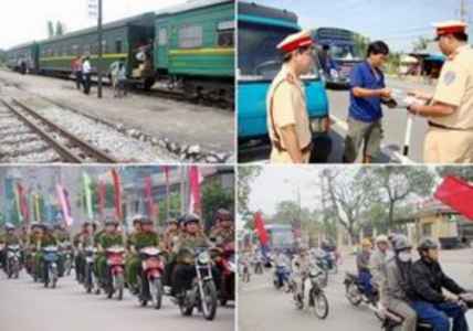 Tăng cường đảm bảo TTATGT dịp Giỗ Tổ Hùng Vương, 30/4-1/5