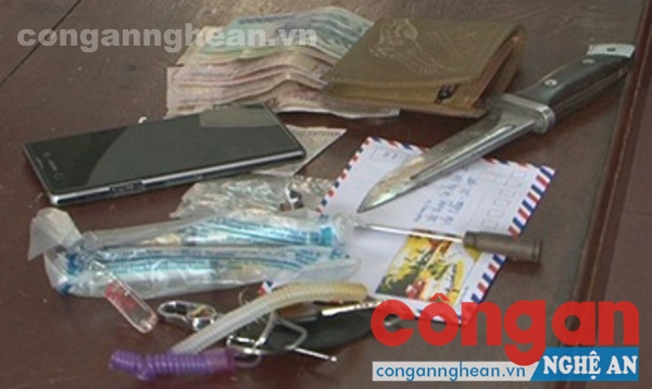Tang vật trong Chuyên án