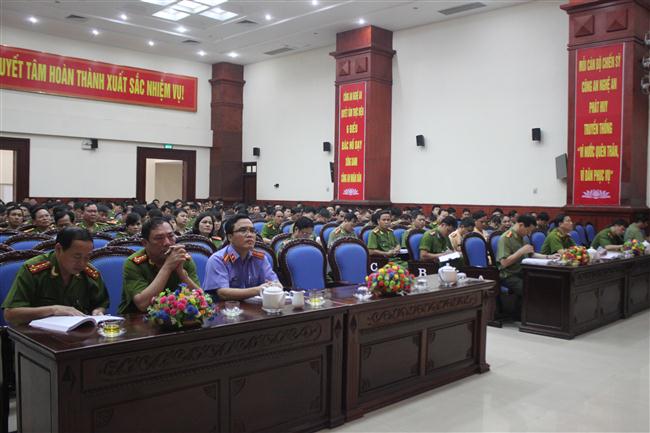 Công an Nghệ An: Tập huấn chuyên sâu một số Luật