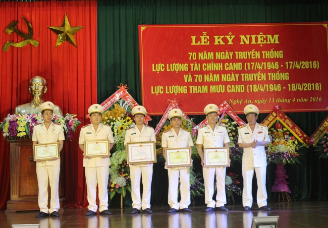 Kỷ niệm 70 năm ngày truyền thống lực lượng Tham mưu và Tài chính CAND