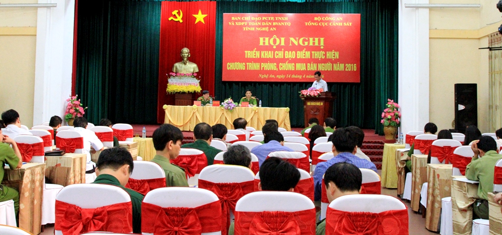 Triển khai chỉ đạo điểm chương trình phòng, chống mua bán người năm 2016