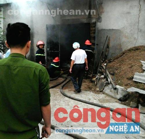 Cháy xưởng sản xuất hương