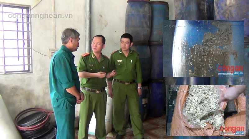 Nghệ An: Phát hiện 35 tấn măng thối tại cơ sở vừa bị phạt