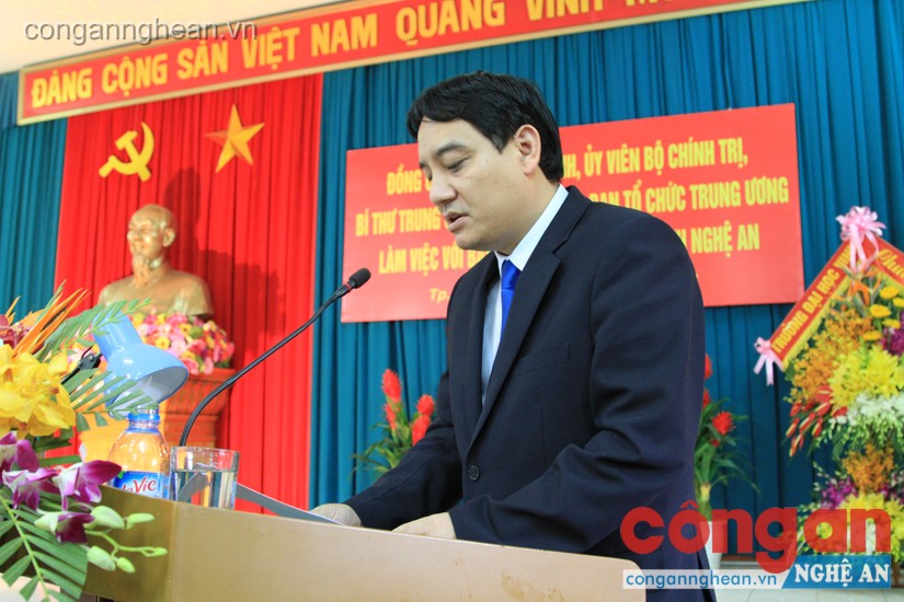 Đồng chí Nguyễn Đắc Vinh giữ chức Bí thư Tỉnh ủy Nghệ An